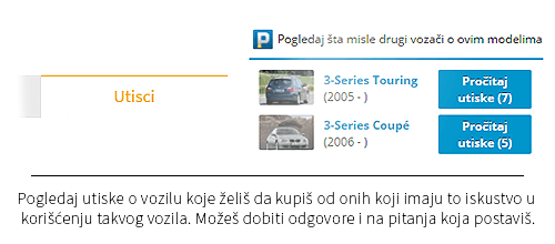 Iskustva sa sajta MojaGaraža