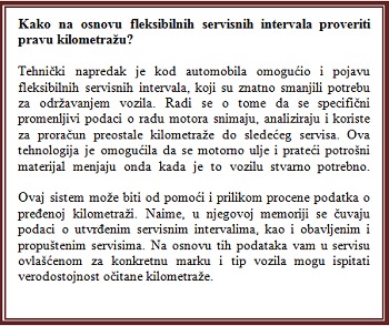 Kako otkriti da li je kilometraža na automobilu vraćena?