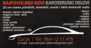 KAROSERIJSKI DELOVI-NAJPOVOLJNIJE