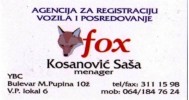 Agencija za registarciju i posredovanje FOX