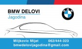 BMW delovi Jagodina